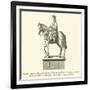 Equestrian Statue of Clovis, King of the Franks (465-511)-null-Framed Giclee Print