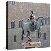 Equestrian Statue of Cosimo I, Grand Duke of Tuscany-Giambologna-Stretched Canvas