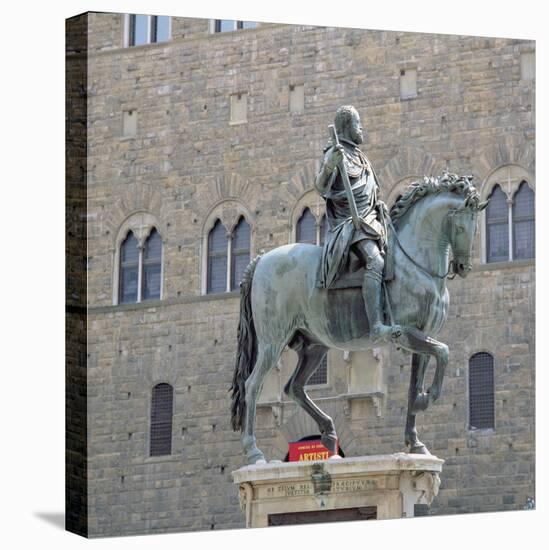 Equestrian Statue of Cosimo I, Grand Duke of Tuscany-Giambologna-Stretched Canvas