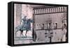 Equestrian Statue of Francisco Pizarro-Charles Carey Rumsey-Framed Stretched Canvas