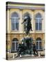 Equestrian Statue of Frederick III of Prussia-Andreas Schluter-Stretched Canvas