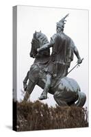 Equestrian Statue of George Castriota Scanderbeg-null-Stretched Canvas