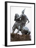 Equestrian Statue of George Castriota Scanderbeg-null-Framed Giclee Print