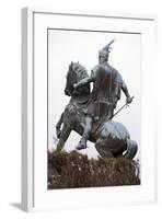 Equestrian Statue of George Castriota Scanderbeg-null-Framed Giclee Print