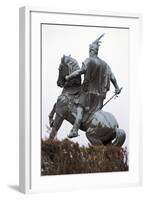 Equestrian Statue of George Castriota Scanderbeg-null-Framed Giclee Print