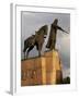 Equestrian Statue of Grand Duke Gediminas, Vilnius, Lithuania-null-Framed Photographic Print