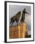 Equestrian Statue of Grand Duke Gediminas, Vilnius, Lithuania-null-Framed Photographic Print