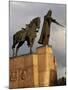 Equestrian Statue of Grand Duke Gediminas, Vilnius, Lithuania-null-Mounted Photographic Print