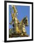 Equestrian Statue of Joan of Arc, French Quarter, New Orleans, Louisiana, USA-J P De Manne-Framed Photographic Print