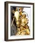 Equestrian Statue of Joan of Arc in the Square Pyramids, Paris, France-Philippe Hugonnard-Framed Photographic Print