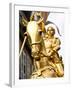 Equestrian Statue of Joan of Arc in the Square Pyramids, Paris, France-Philippe Hugonnard-Framed Photographic Print