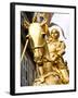 Equestrian Statue of Joan of Arc in the Square Pyramids, Paris, France-Philippe Hugonnard-Framed Photographic Print