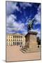 Equestrian statue of King Karl Johan at Royal Palace, Oslo, Norway, Scandinavia, Europe-Hans-Peter Merten-Mounted Photographic Print