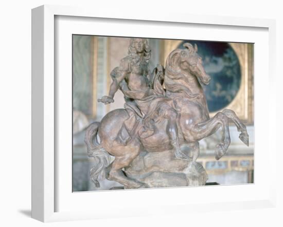 Equestrian Statue of King Louis XIV, 1670-Gian Lorenzo Bernini-Framed Photographic Print