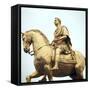 Equestrian Statue of King William Iii, 18th Century-Peter Scheemakers-Framed Stretched Canvas