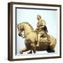 Equestrian Statue of King William Iii, 18th Century-Peter Scheemakers-Framed Photographic Print