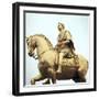 Equestrian Statue of King William Iii, 18th Century-Peter Scheemakers-Framed Photographic Print