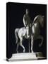 Equestrian Statue of Manfredo Fanti-null-Stretched Canvas