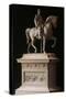 Equestrian Statue of Manfredo Fanti-null-Stretched Canvas