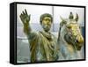 Equestrian Statue of Marcus Aurelius, 161-180-null-Framed Stretched Canvas