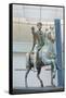 Equestrian Statue of Marcus Aurelius at Capitoline Museum-null-Framed Stretched Canvas