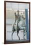 Equestrian Statue of Marcus Aurelius at Capitoline Museum-null-Framed Photographic Print