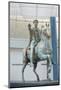 Equestrian Statue of Marcus Aurelius at Capitoline Museum-null-Mounted Photographic Print