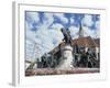 Equestrian Statue of Matyas Corvinus, Piata Uniri, Cluj, North West Transylvania, Romania-Richard Ashworth-Framed Photographic Print