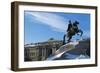 Equestrian Statue of Peter Great-null-Framed Giclee Print