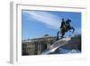Equestrian Statue of Peter Great-null-Framed Giclee Print