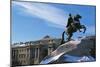 Equestrian Statue of Peter Great-null-Mounted Giclee Print