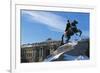 Equestrian Statue of Peter Great-null-Framed Giclee Print