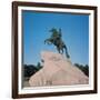 Equestrian Statue of Peter I the Great, 1782-Etienne-Maurice Falconet-Framed Giclee Print