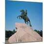 Equestrian Statue of Peter I the Great, 1782-Etienne-Maurice Falconet-Mounted Giclee Print