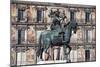 Equestrian Statue of Philip III-null-Mounted Giclee Print