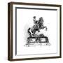 Equestrian Statue of Prince Eugene of Savoy, Vienna-Margaret Jacob-Framed Giclee Print