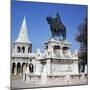 Equestrian Statue of St Stephen, 19th Century-Strobylos-Mounted Premium Photographic Print