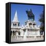 Equestrian Statue of St Stephen, 19th Century-Strobylos-Framed Stretched Canvas