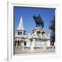 Equestrian Statue of St Stephen, 19th Century-Strobylos-Framed Photographic Print