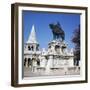 Equestrian Statue of St Stephen, 19th Century-Strobylos-Framed Photographic Print