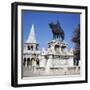 Equestrian Statue of St Stephen, 19th Century-Strobylos-Framed Photographic Print