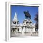 Equestrian Statue of St Stephen, 19th Century-Strobylos-Framed Photographic Print