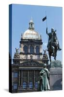 Equestrian Statue of St Wenceslas-null-Stretched Canvas