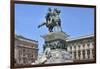 Equestrian Statue of Victor Emmanuel Ii, Piazza Del Duomo, Milan, Lombardy, Italy, Europe-Peter Richardson-Framed Photographic Print