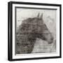 Equestrian Story 1-Ken Roko-Framed Art Print