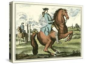 Equestrian Training III-Denis Diderot-Stretched Canvas