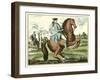 Equestrian Training III-Denis Diderot-Framed Art Print