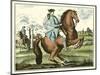 Equestrian Training III-Denis Diderot-Mounted Art Print