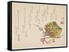 Equestrian Trappings and a Plum Branch, C.1860-Kih?-Framed Stretched Canvas