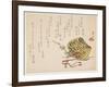 Equestrian Trappings and a Plum Branch, C.1860-Kih?-Framed Giclee Print